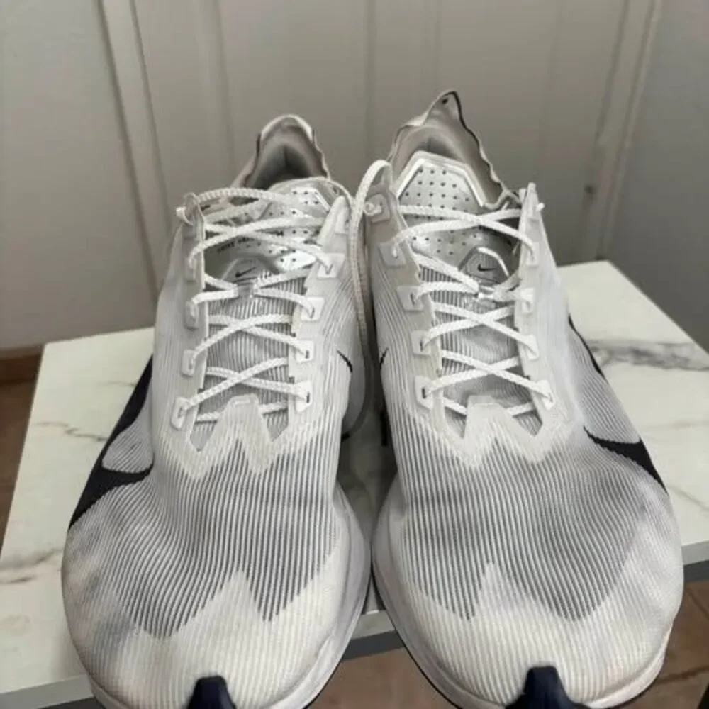 Nike Vaporfly 3 Running Shoes Size 15 White Grey Mesh